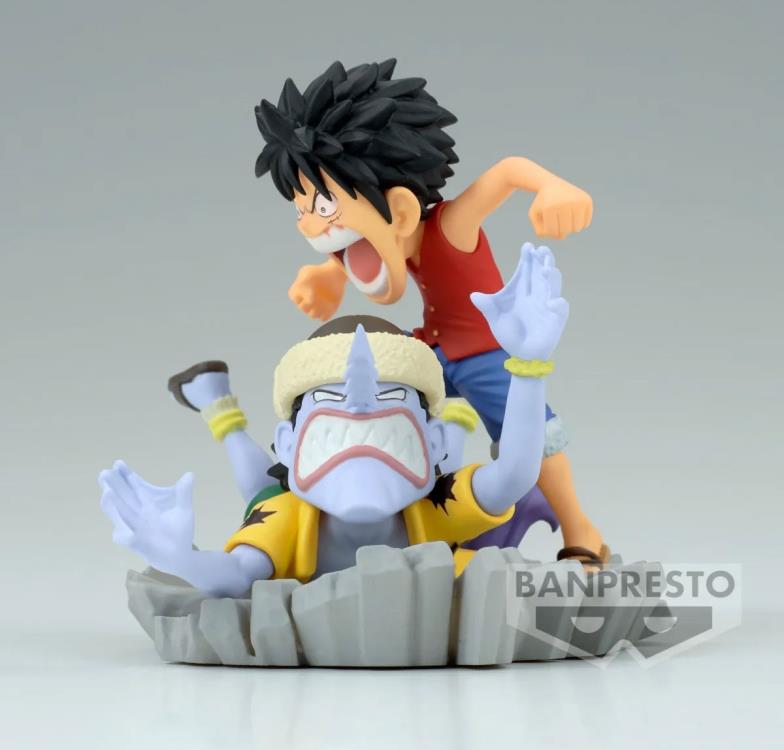 BANPRESTO WCF WORLD COLLECTABLE FIGURE LOG STORIES - MONKEY.D.LUFFY VS ARLONG - ONE PIECE BANPRESTO WCF WORLD COLLECTABLE FIGURE LOG STORIES - MONKEY.D.LUFFY VS ARLONG - ONE PIECE